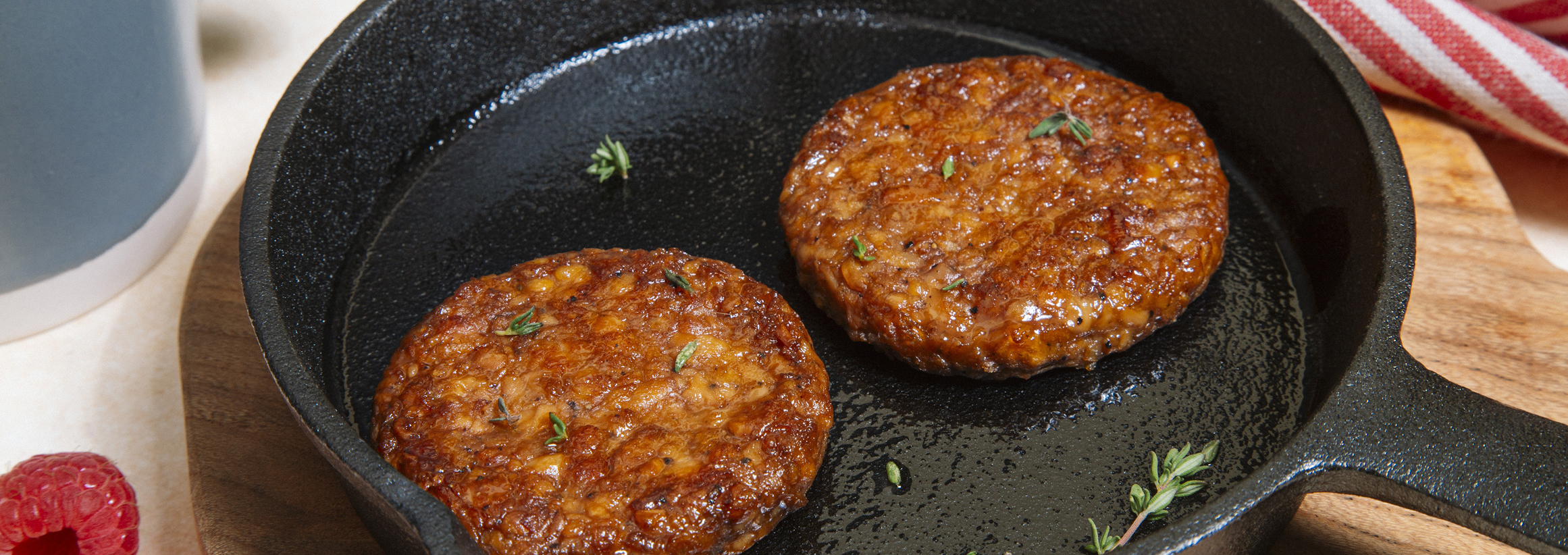 Meatless Fy Breakfast Patties